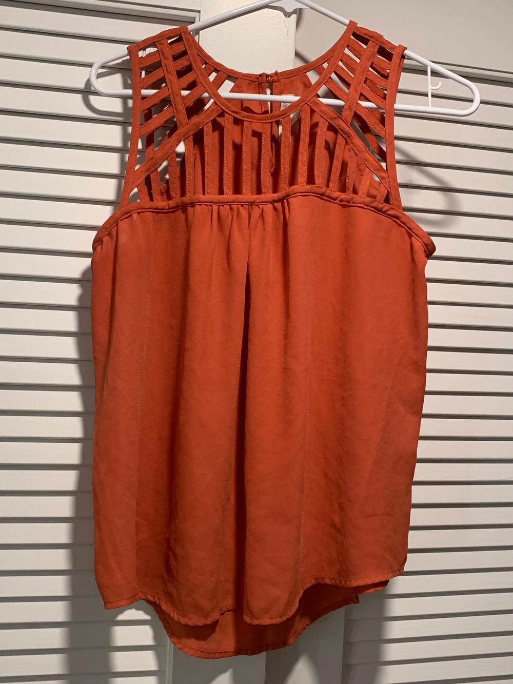 love FIRE Copper Colored Top 🌴